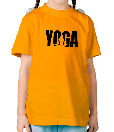 Детская футболка Йога