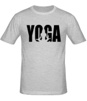 Мужская футболка Йога фото