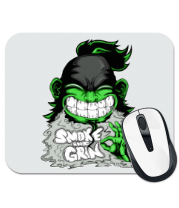 Коврик для мыши Smoke and green фото