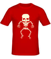 Мужская футболка  Скелет фото