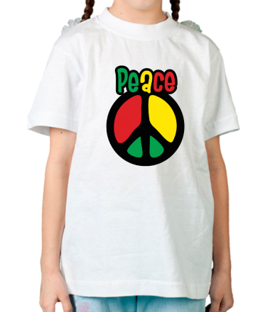 Детская футболка Peace