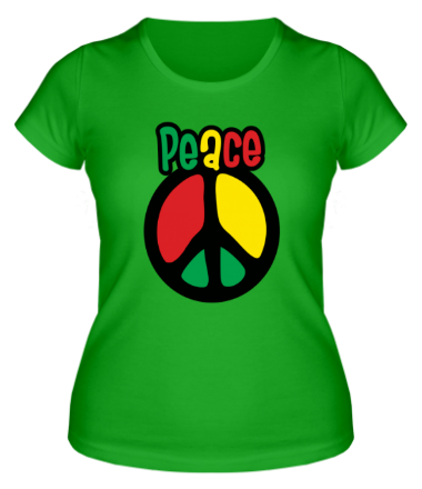 Женская футболка Peace