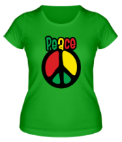 Женская футболка Peace фото