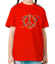 Детская футболка Знак мира фото