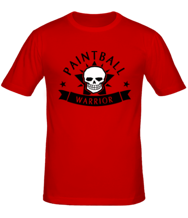 Мужская футболка Paintball warrior