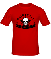 Мужская футболка Paintball warrior фото