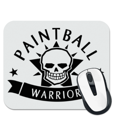 Коврик для мыши Paintball warrior