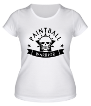 Женская футболка Paintball warrior фото