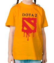 Детская футболка Blooded Dota 2 фото