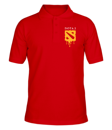 Мужская футболка поло Blooded Dota 2