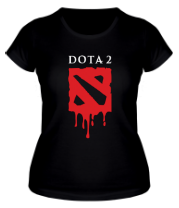 Женская футболка Blooded Dota 2 фото
