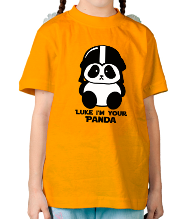 Детская футболка Luke im your panda
