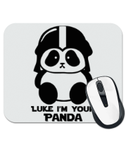 Коврик для мыши Luke im your panda фото