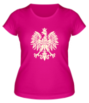 Женская футболка Имперский орел (свет) фото