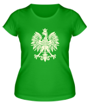 Женская футболка Имперский орел (свет)