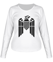 Женская футболка длинный рукав Немецкий гербовый орел фото