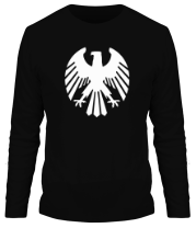 Мужская футболка длинный рукав Немецкий средневековый рисунок орла фото
