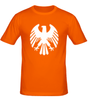 Мужская футболка Немецкий средневековый рисунок орла