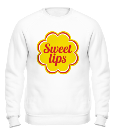 Толстовка без капюшона Sweet lips