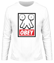 Мужская футболка длинный рукав Obey фото