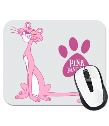 Коврик для мыши Розовая Пантера