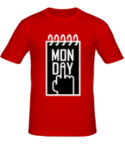 Мужская футболка Понедельник - Monday фото