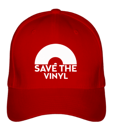 Бейсболка Save the vinyl