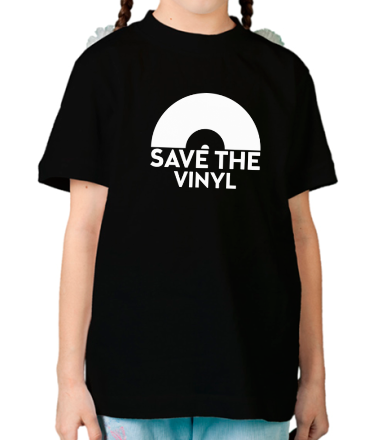 Детская футболка Save the vinyl