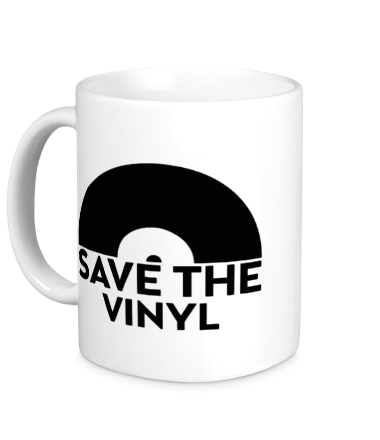 Кружка Save the vinyl