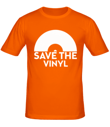 Мужская футболка Save the vinyl