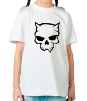 Детская футболка Дьявольский череп фото