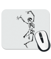 Коврик для мыши Танцующий скелет фото