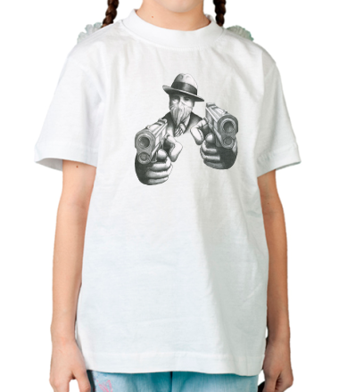 Детская футболка Gangster 2 guns