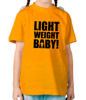 Детская футболка Light weight babby фото
