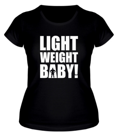 Женская футболка Light weight babby
