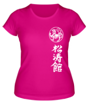 Женская футболка Шотокан карате фото