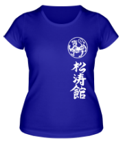Женская футболка Шотокан карате фото