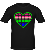 Мужская футболка Эквалайзер в сердце фото