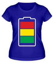Женская футболка Растабатарейка фото