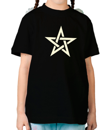 Детская футболка Сияющая звезда