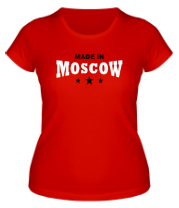 Женская футболка Made in Moscow фото