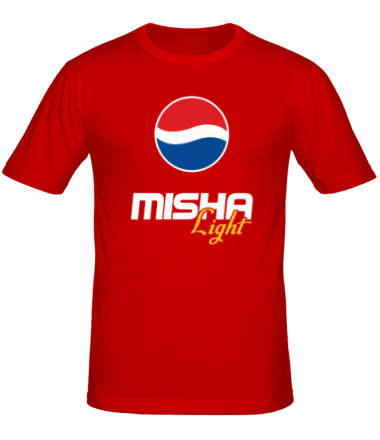 Мужская футболка Миша Лайт