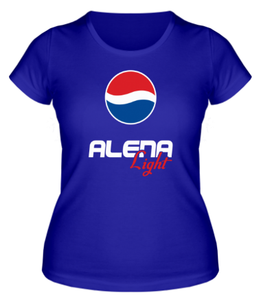 Женская футболка Алена Лайт