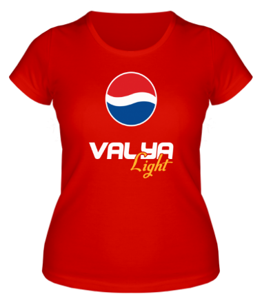 Женская футболка Валя Лайт