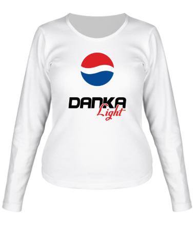 Женская футболка длинный рукав Дана Лайт
