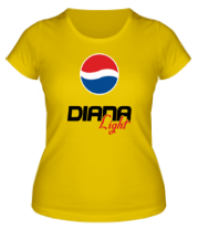 Женская футболка Диана Лайт фото