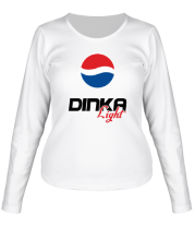 Женская футболка длинный рукав Дина Лайт фото