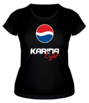 Женская футболка Карина Лайт фото