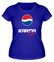 Женская футболка Карина Лайт фото