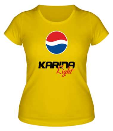 Женская футболка Карина Лайт